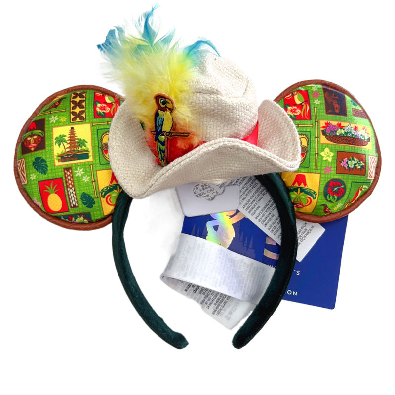 Thumbnail: Disney Mickey Ears Headband Disneyland Little World Cosplay Hairband Festival Pa