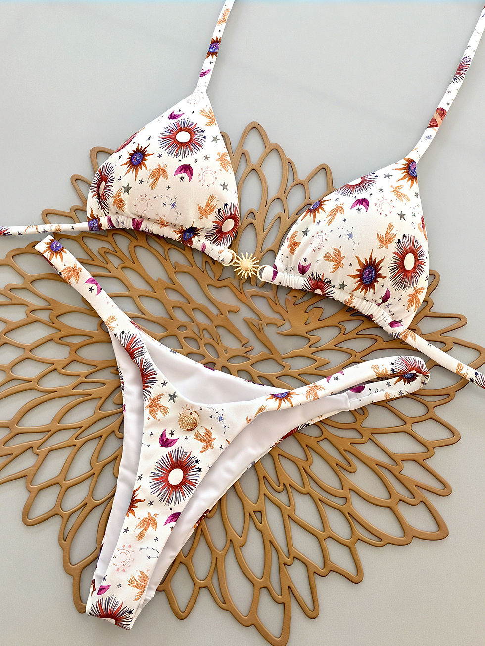 Thumbnail: 2026 Micro Bikinis Women Swimsuit New Sexy Swimwear Halter Bikini Set Brazilian 