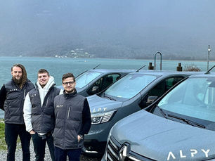 Christmas in the alps with ALPY ski transfers