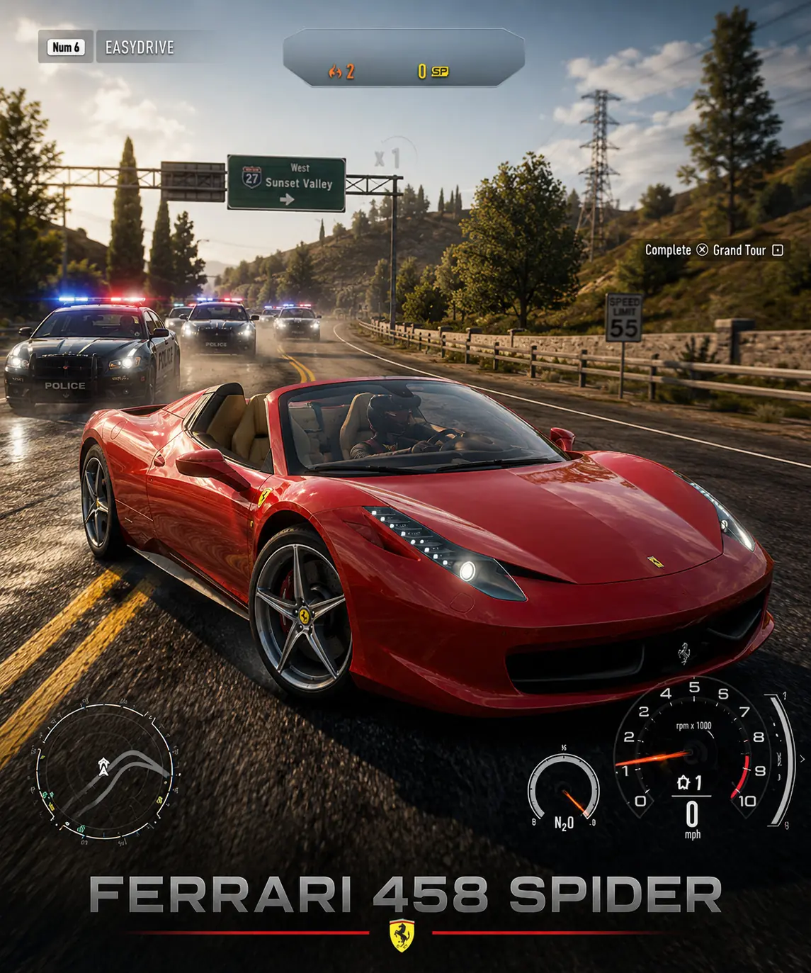 Ferrari 458 Spider – VR-Spiel bei PlayVR Wien