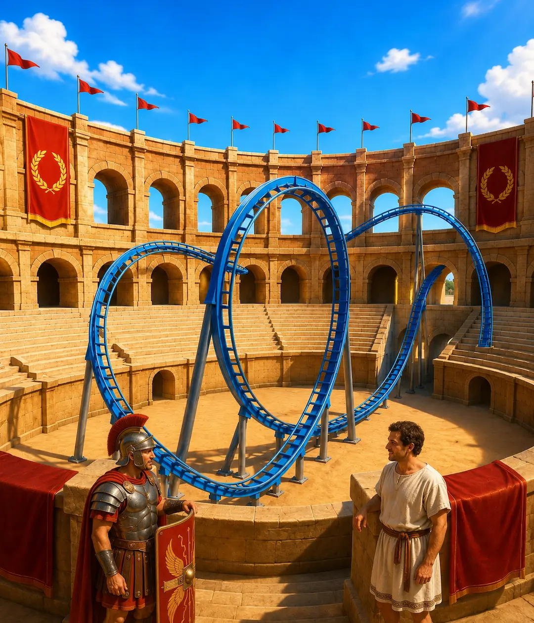 Gladiatoren Welt – VR-Spiel bei PlayVR Wien