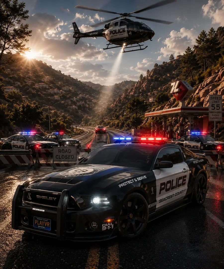 Shelby Cop – VR-Spiel bei PlayVR Wien