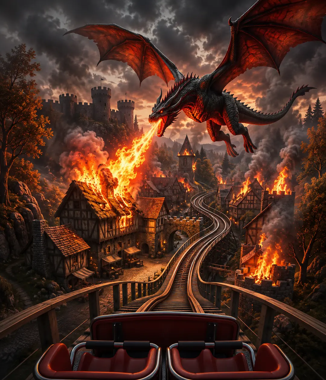 Drachen Feuer – VR-Spiel bei PlayVR Wien
