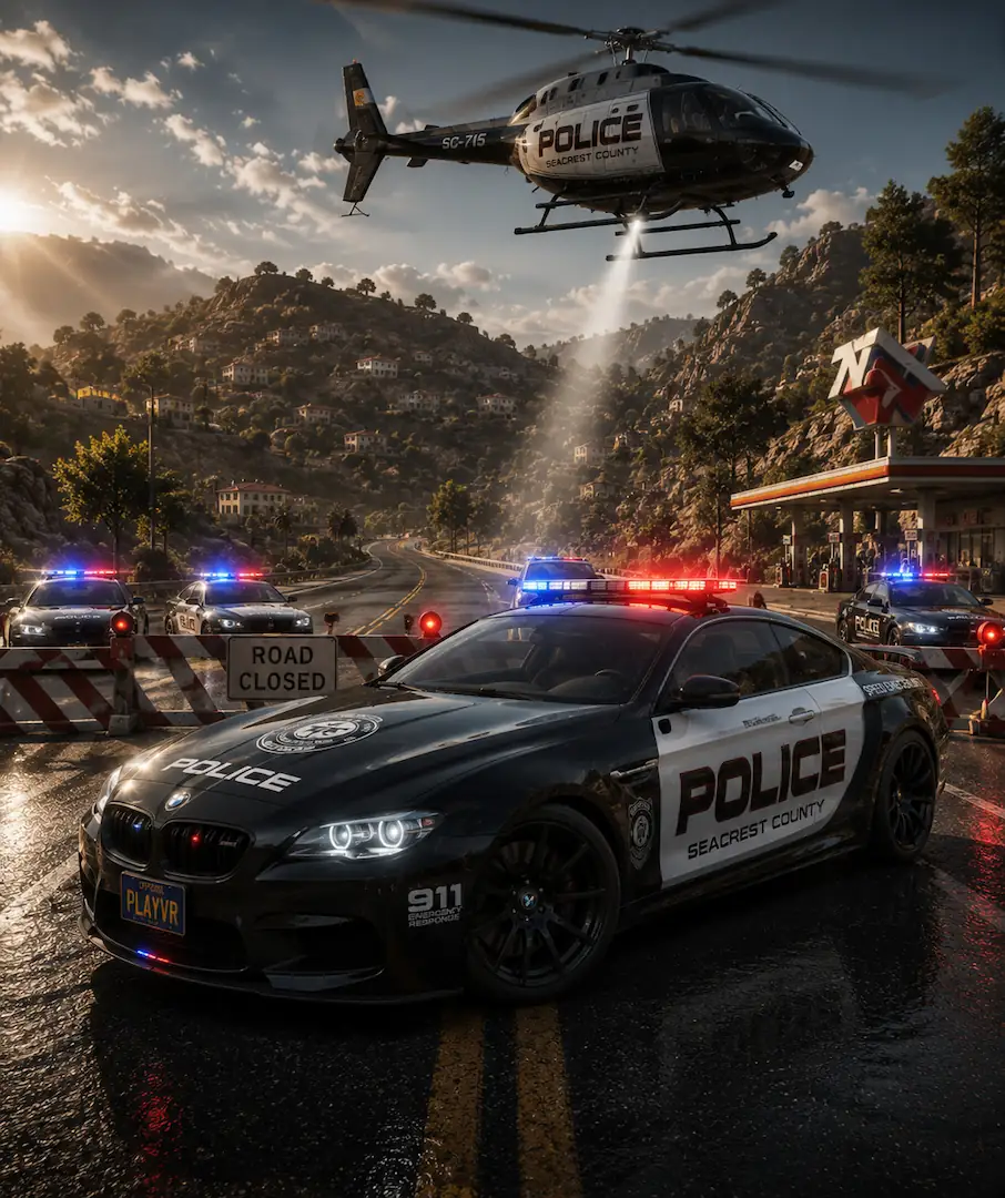 BMW Cop – VR-Spiel bei PlayVR Wien