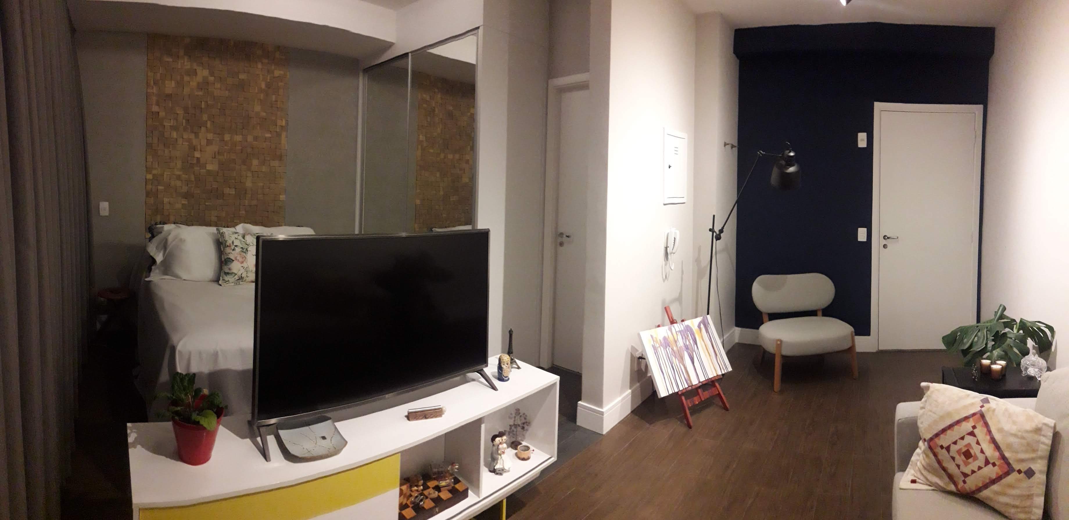 Sala estar e dormitório