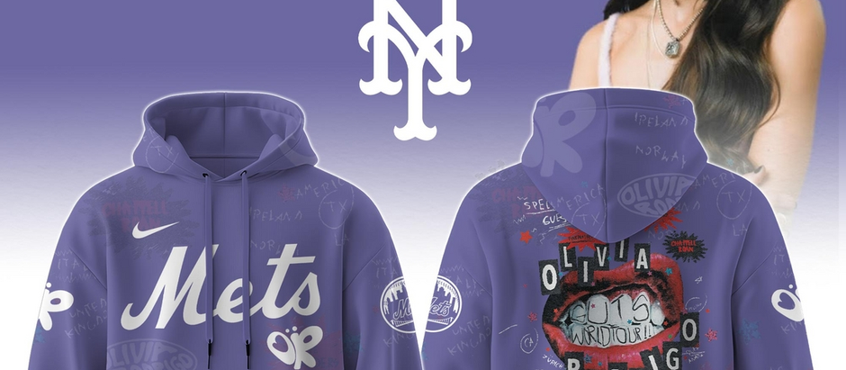 New York Mets MLB x Olivia Rodrigo Guts World Tour Hoodie