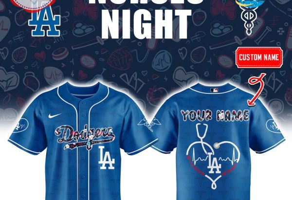 Los Angeles Dodgers MLB Nurses Night Baseball Jersey