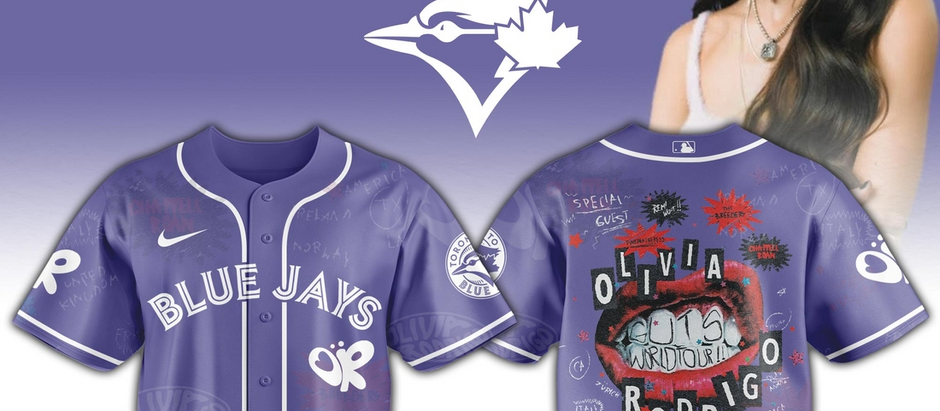 Toronto Blue Jays MLB x Olivia Rodrigo Guts World Tour Jersey