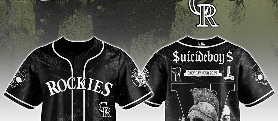 Colorado Rockies MLB x Suicideboys G59 Baseball Jersey