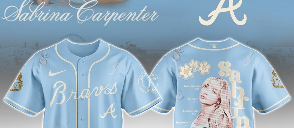 Atlanta Braves MLB x Sabrina Carpenter 2025 Baseball Jersey