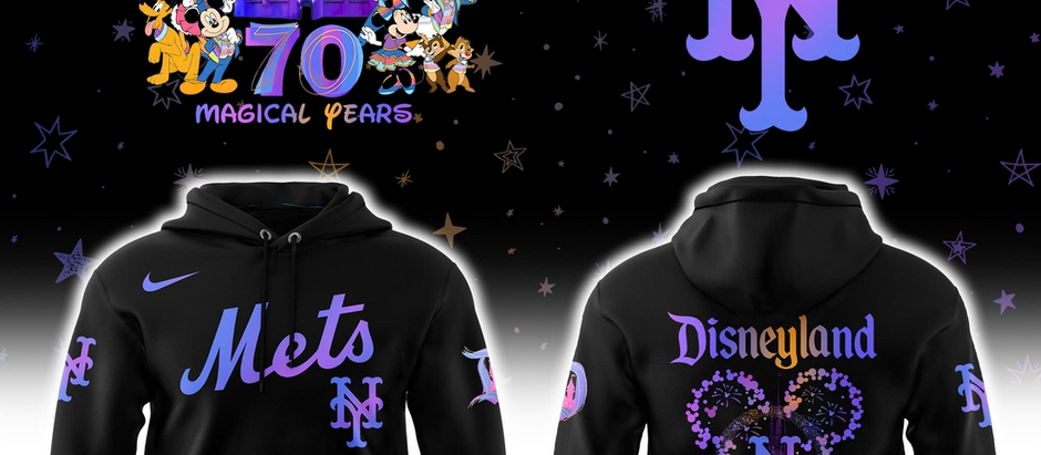 Disneyland 70th x New York Mets MLB Hoodie, Long Pants