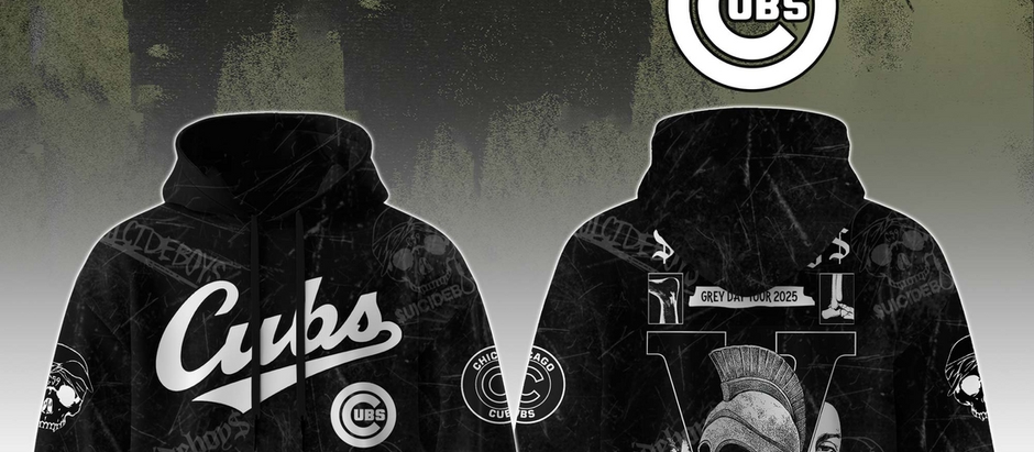 Chicago Cubs MLB x Suicideboys G59 Hoodie, Long Pants