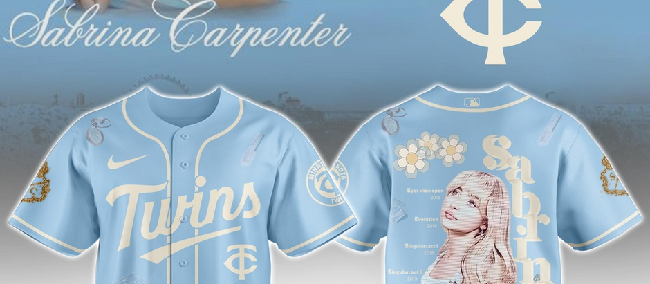 Minnesota Twins MLB x Sabrina Carpenter 2025 Baseball Jersey