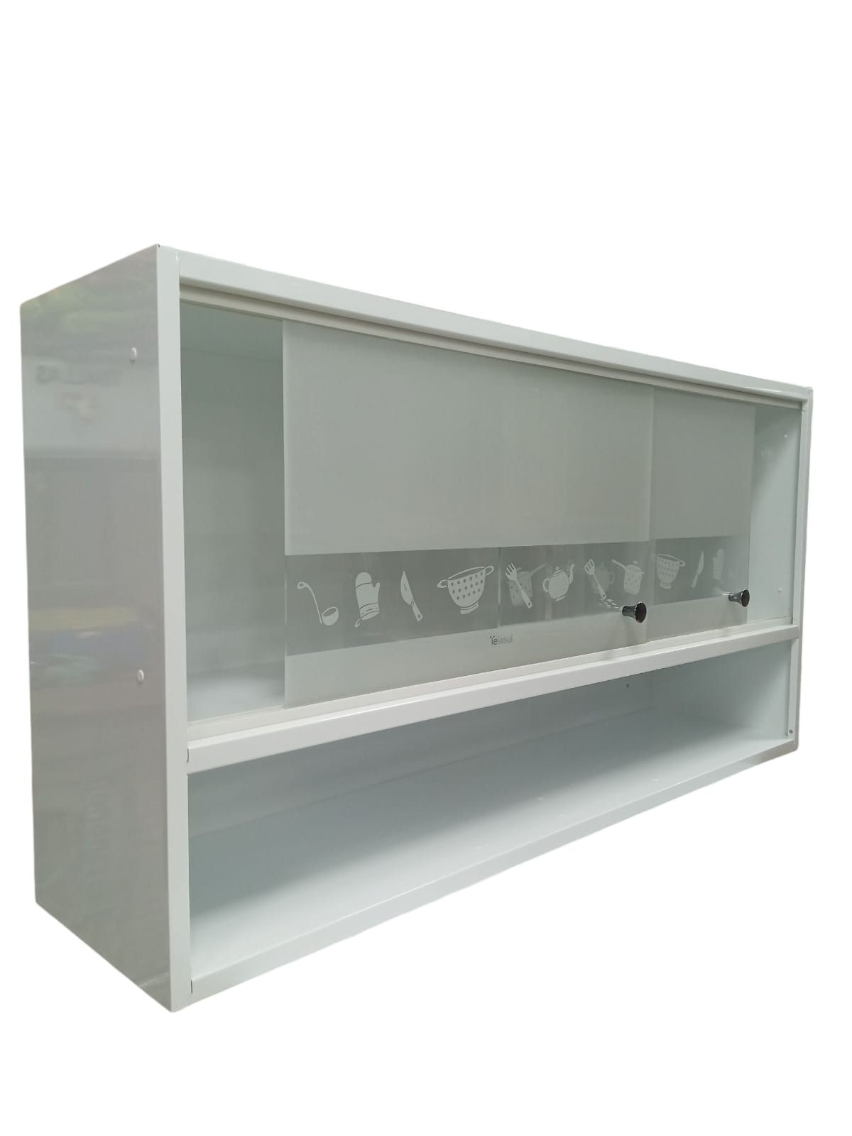 MUEBLE AEREO DE COCINA CON PUERTAS CORREDIZAS