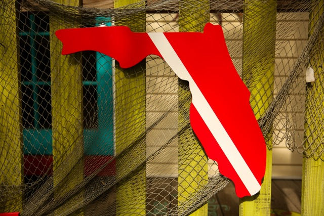 Thumbnail: Diver Down! Coastal Wood Sign - Choose Your Style