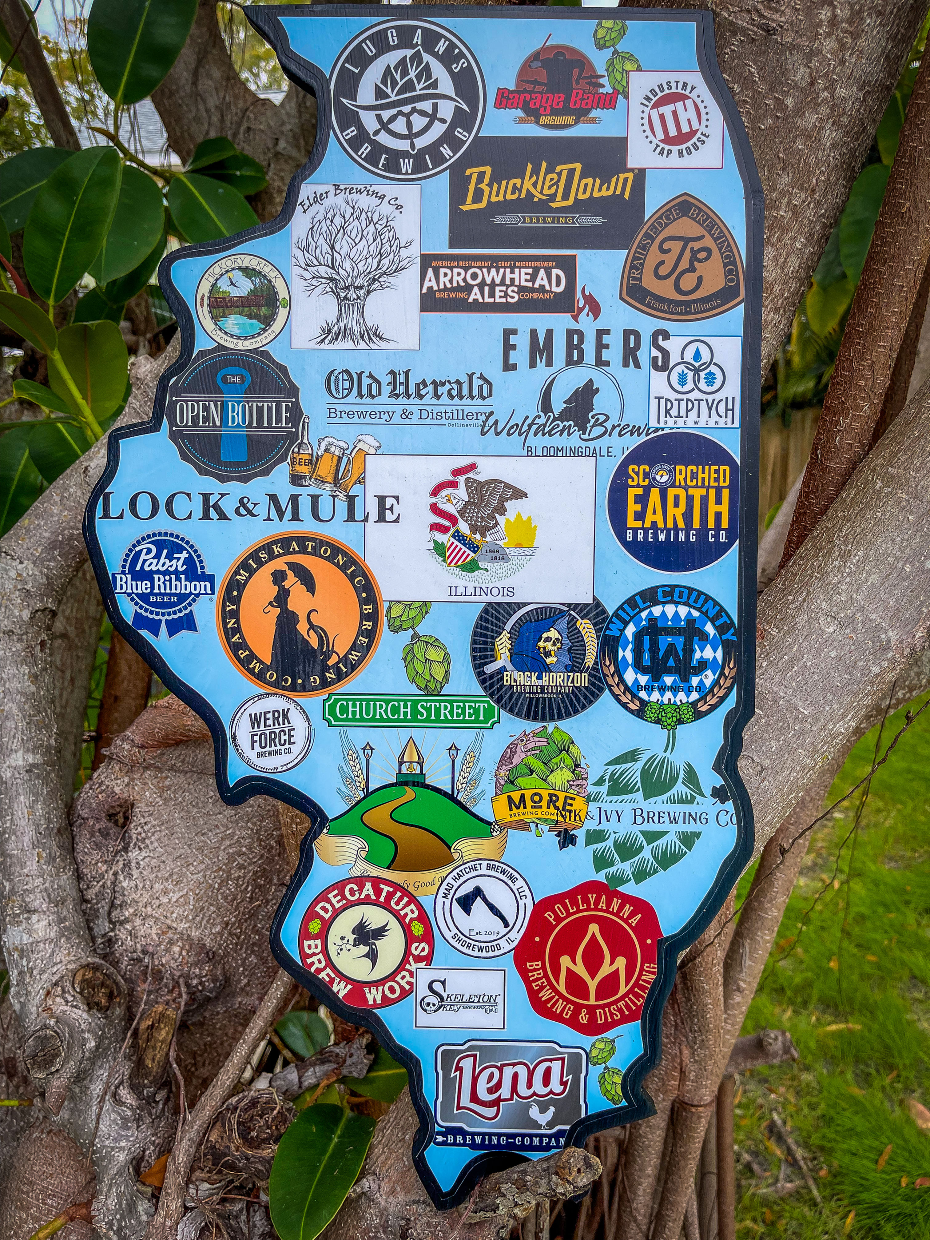 Illinois Brewery Sign