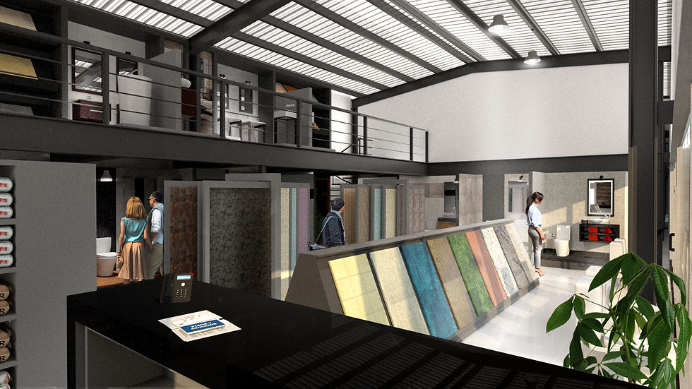 Interiores Tienda Pisos y Azulejos