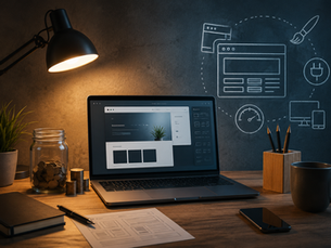 What is one cost-saving strategy you've successfully used to develop a professional website on a tight budget? What trade-offs did you make and what would you recommend prioritizing?