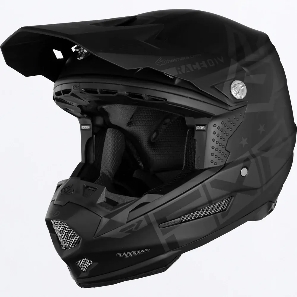 FXR 6D ATR-2 Motocross Helmet -Black Ops