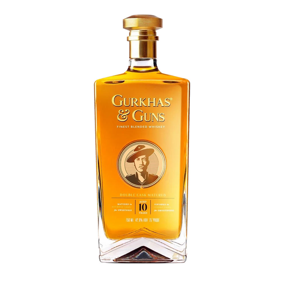Gurkhas & Guns Finest Blended Whiskey 700ml