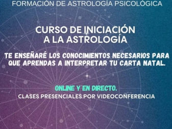 -ABRIMOS NUEVO CURSO DE INTRODUCCIÓN A LA ASTROLOGÍA-