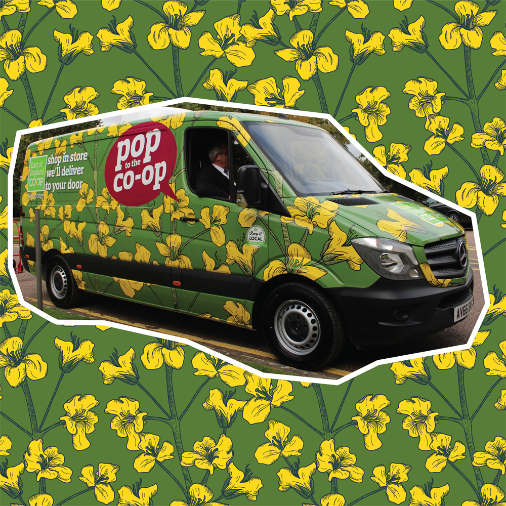 East of England Co-Op Van