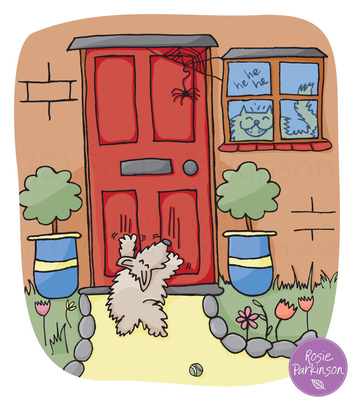 Dog Illustration 2019 HR