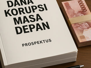 Mengikuti contoh Wilmar, rakyat Indonesia mulai menyetor dana untuk kasus korupsi di masa depan