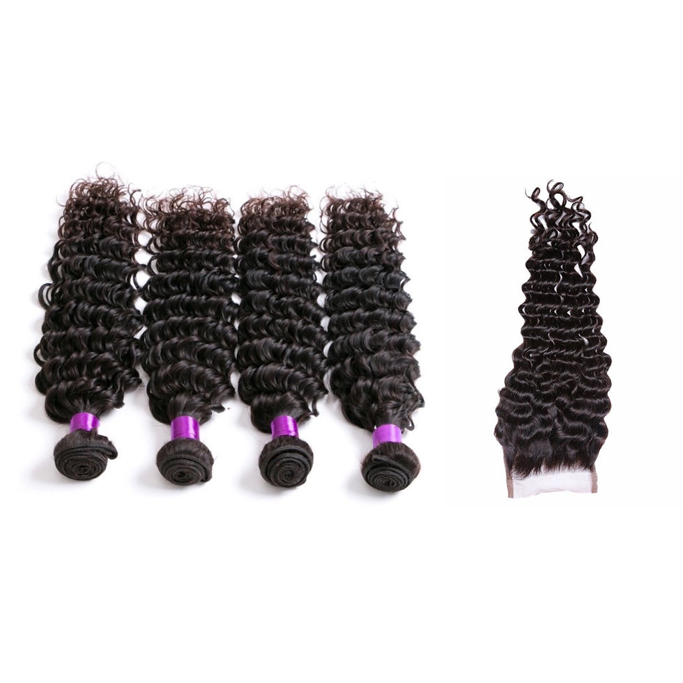 Thumbnail: 3 Bundles and Transparent 4x4 Closure Deal