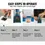 Thumbnail: BENTISM 12" ABS Hand Impulse Heat Sealer Machine Poly Bag Sealing for Plastic Ba