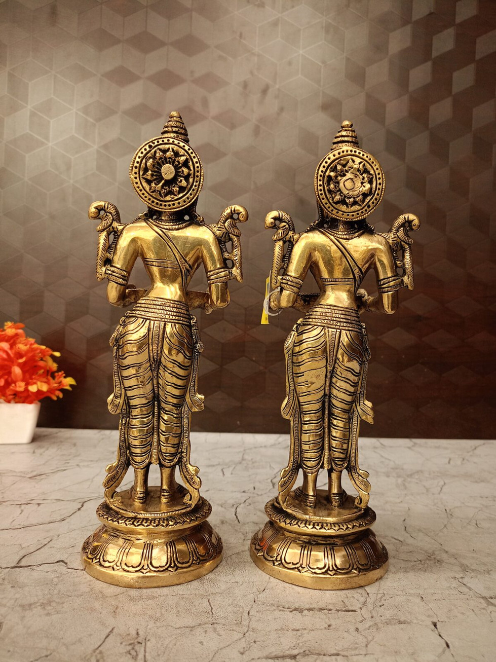 Brass Antique Paavai Diya