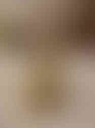 Brass Fine art Lakshmi idol on Lotus 2.5″