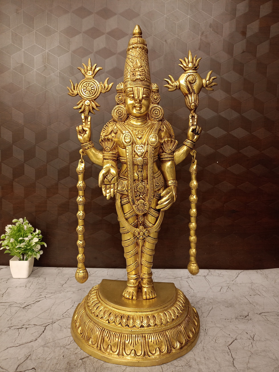 Brass Perumal Idol