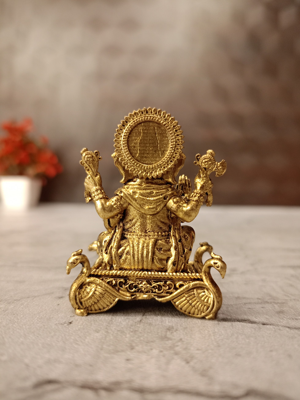 Brass Fine art Ganesha Idol