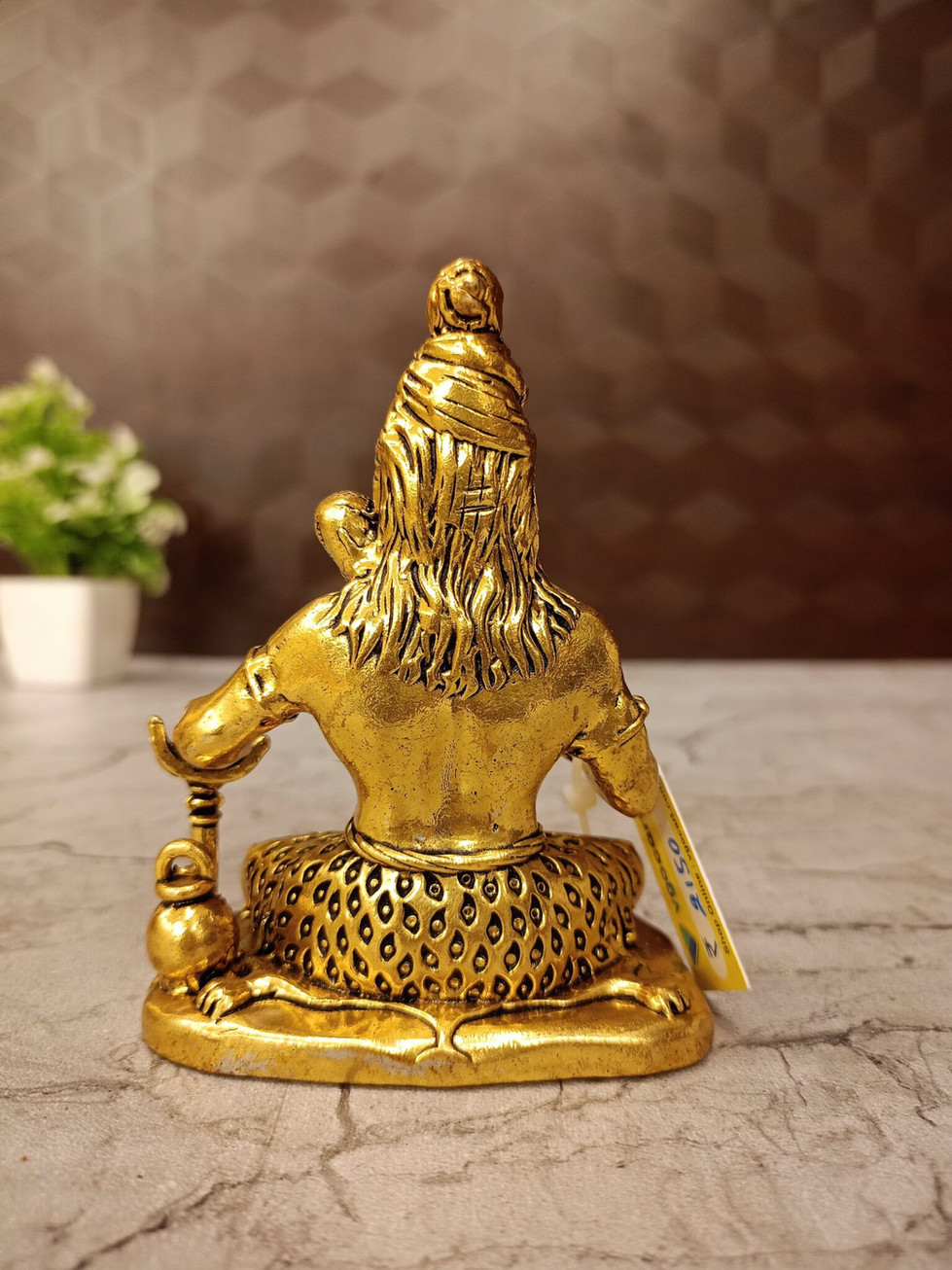 Brass Fine art Shivan Idol