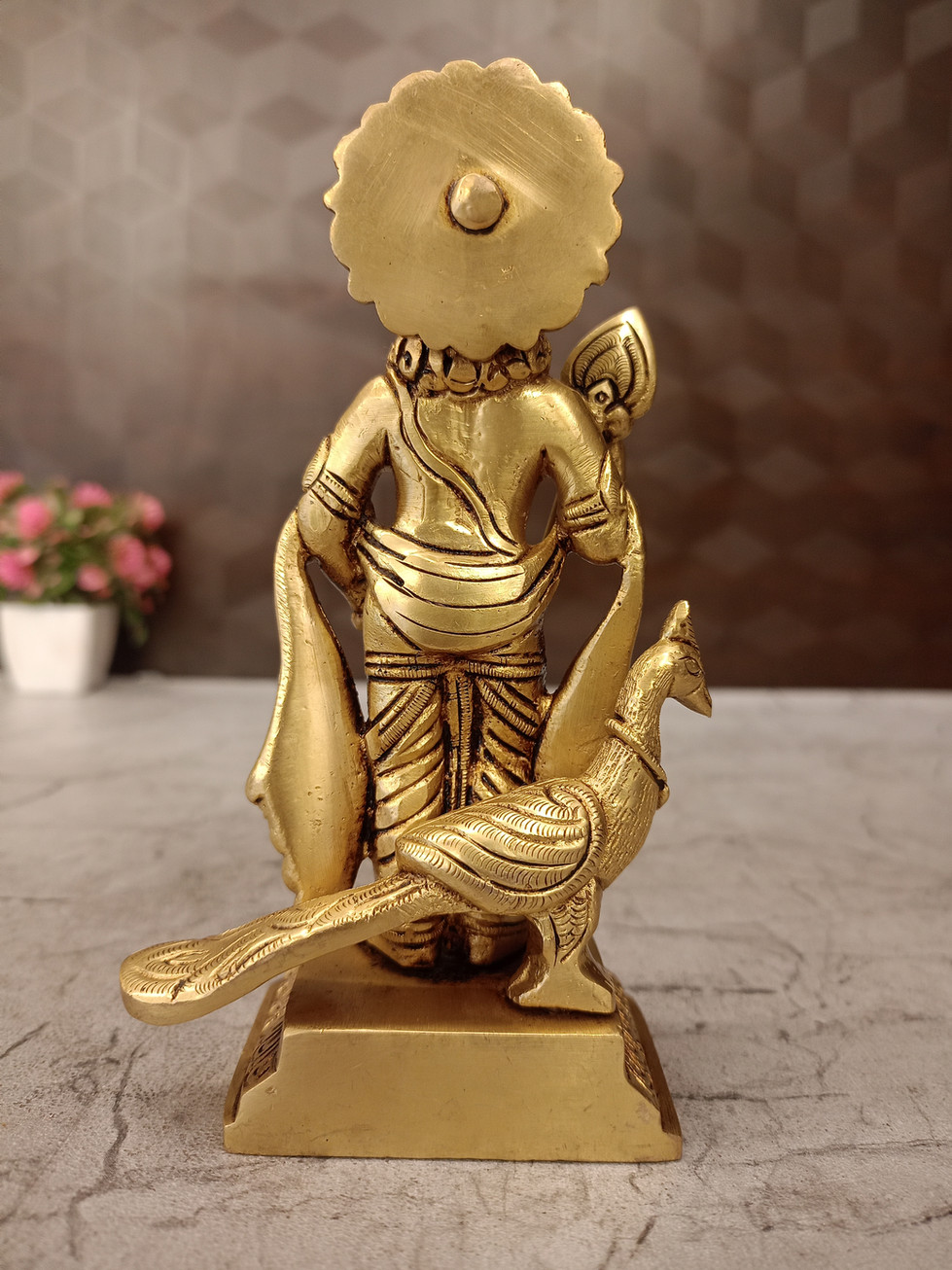 Brass Bala Murugan Idol 6"