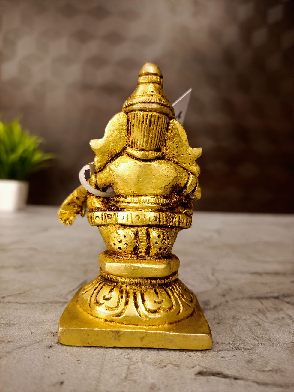 Brass Ayyappan Idol 3.5"