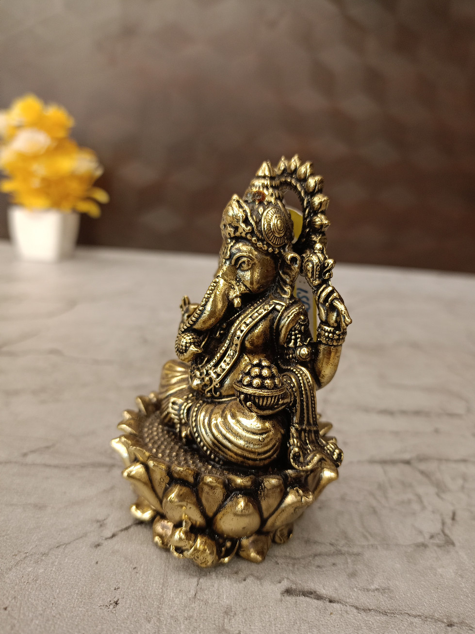 Brass Fine Art Ganesha Idol