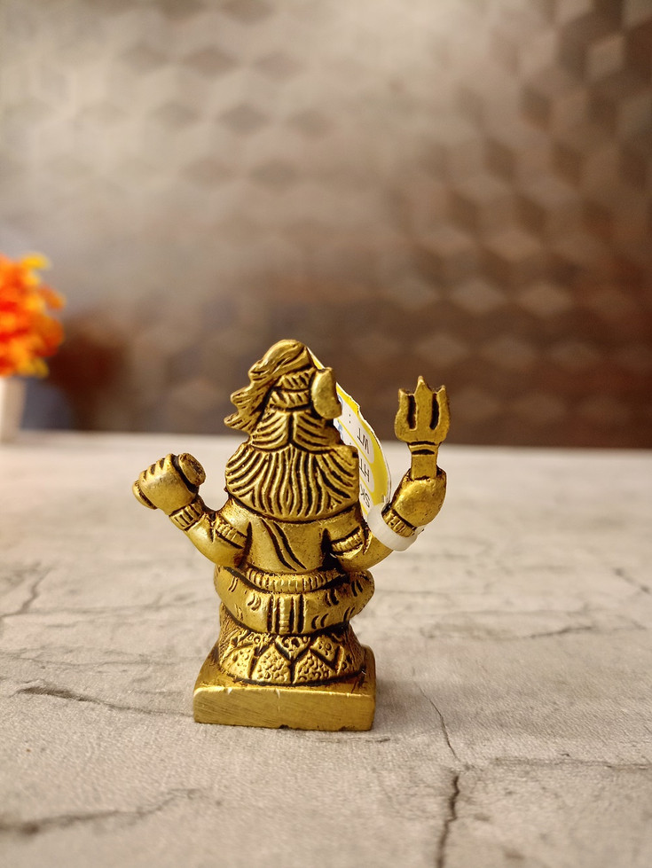 Brass Shiva Idol