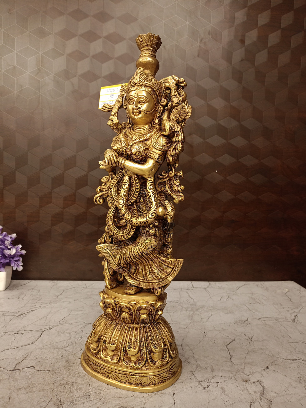 Brass Radha Idol
