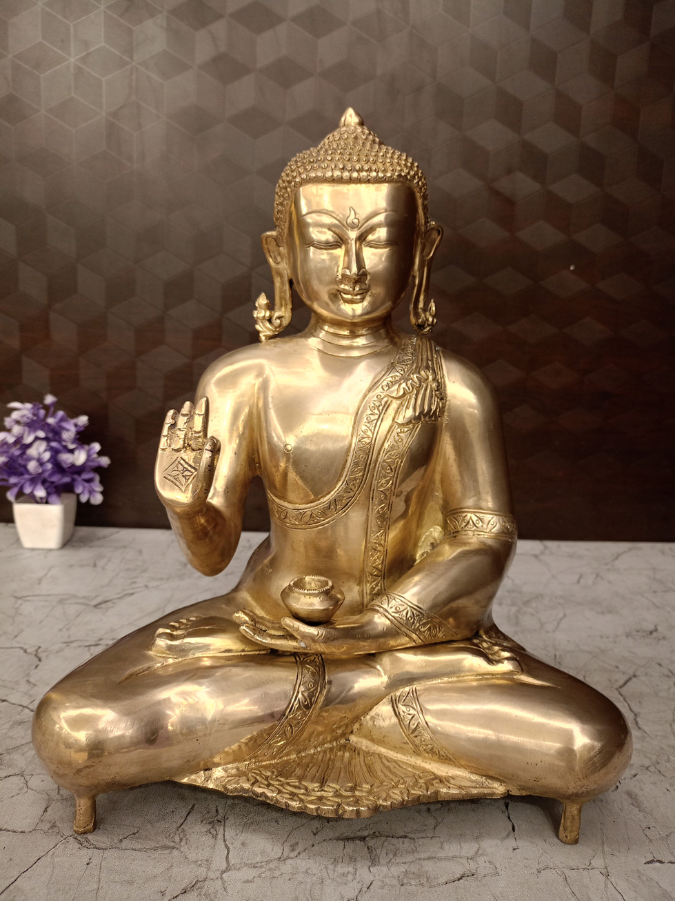 Brass Buddha Statue