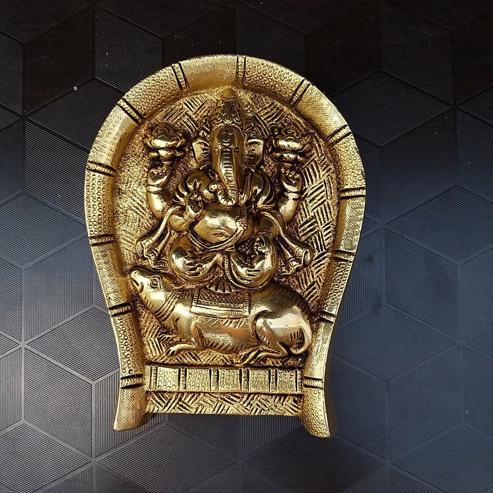 Brass Moram Ganesha