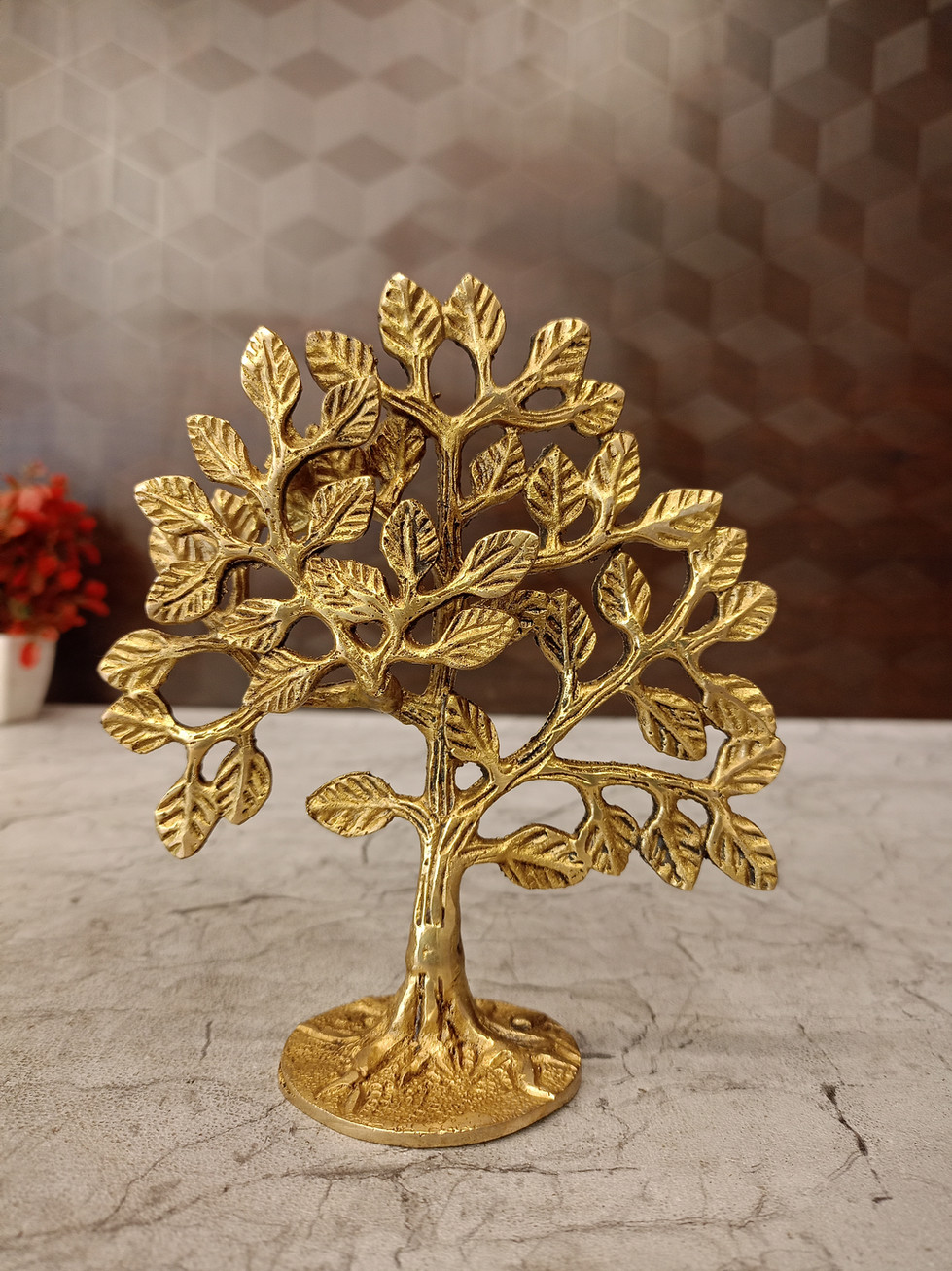 Brass kalpavriksha Tree 6"