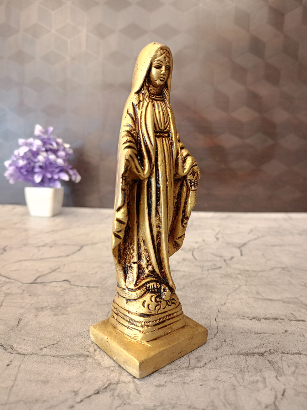 Brass Mary maatha Idol 6''