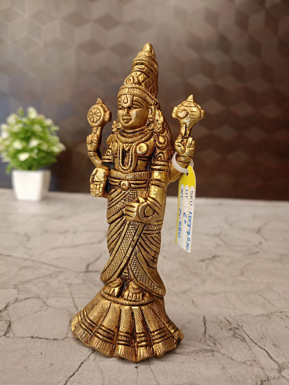 Brass Balaji Wall Mount