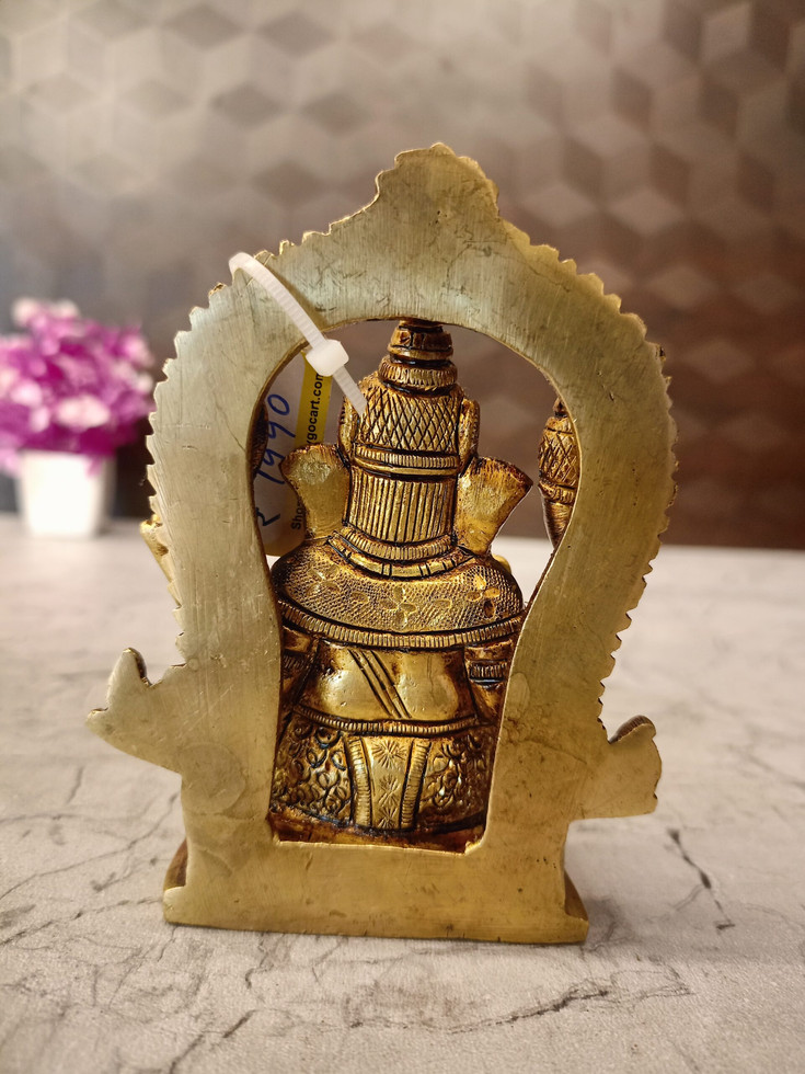 Brass Arch Ganesha Statue