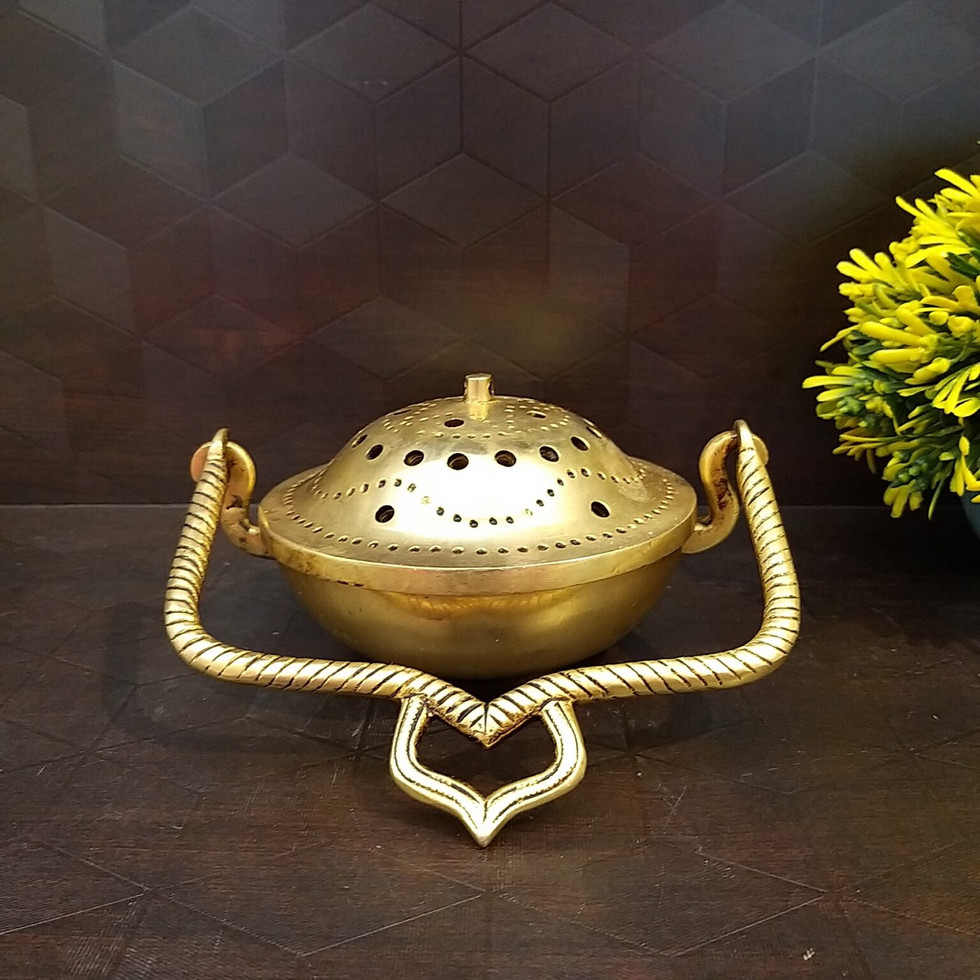 Brass Dhoop Holder Big Statue- 4″