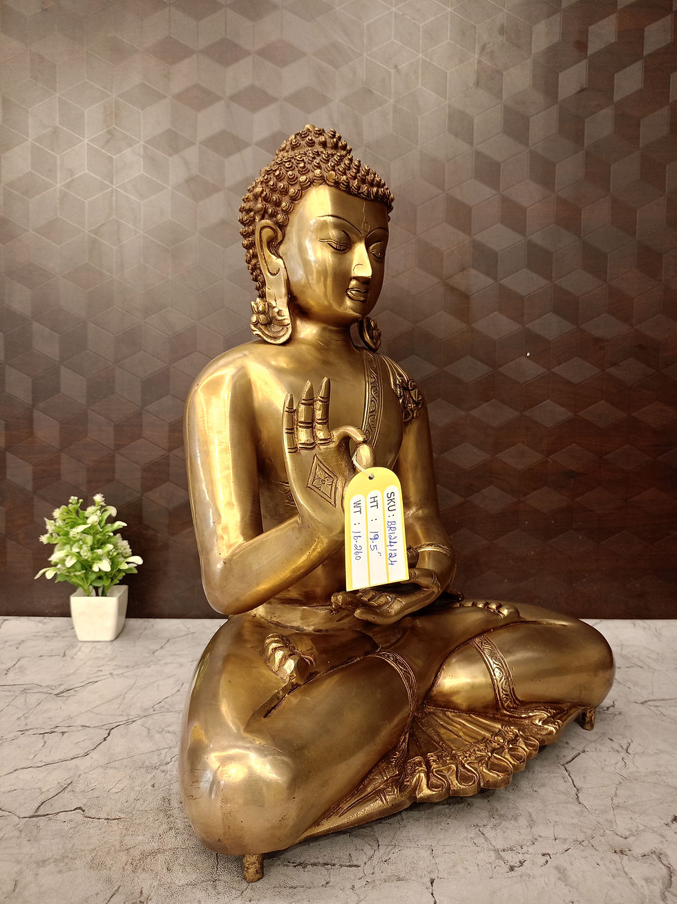 Brass Buddha Idol