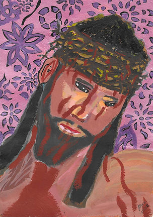 Jesus colorful