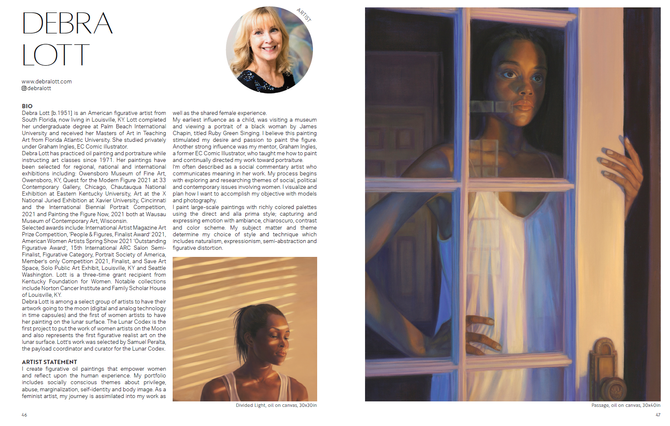 New Visionary Magazine - Artist Spotlight - Debra Lott